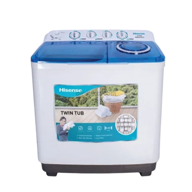 Hisense WSRB113W Twin Tub Washing Machine